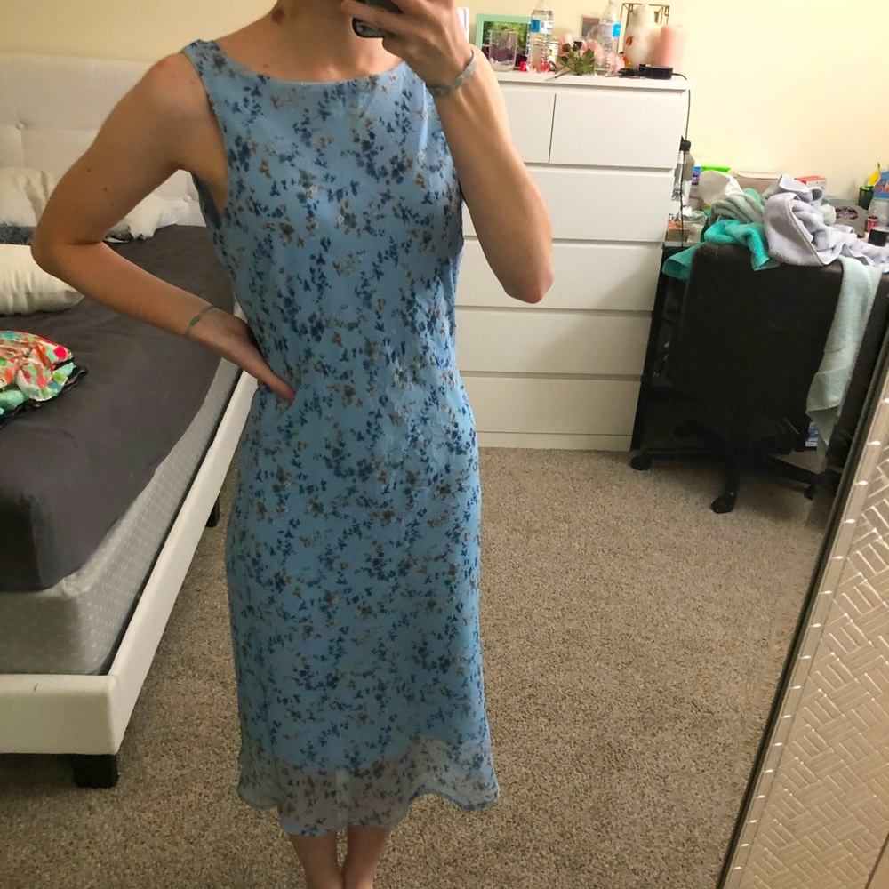 Light blue dress